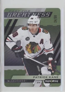 2022-23 Upper Deck Synergy Cast for Greatness Green CG-32 Patrick Kane 24/50 - Picture 1 of 2
