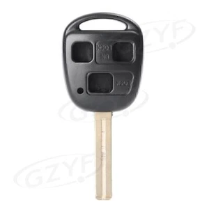 3-Buttons Car Remote Key Fob Shell Pad Case For Lexus Replacement Fob Case - Picture 1 of 7