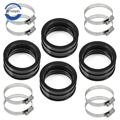 4x Bota aislante colector de admisión para Honda V65 Magna VF1100 Interceptor VF1000 Foto 1 de 4