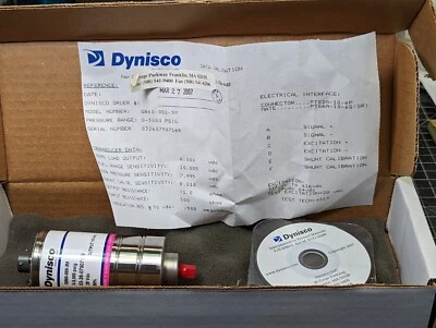 G860 Dynisco General Purpose Pressure Sensor Transducer NEW  Calibration [RSOF#2 - Image 1 of 4