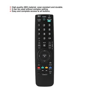 Akb69680401 Remote Control For 32Lh30 37Lh30 32Lh20 37Lh20 42Lh20 37Lh40 BUU - Picture 1 of 12