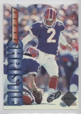 1995 Collector's Edge Серебряный Высеченный Steve Christie #16 fm0 - Изображение 1 из 3