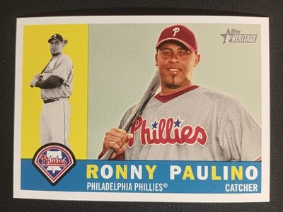 2009 Topps Heritage Ronny Paulino #238 - Image 1 of 2