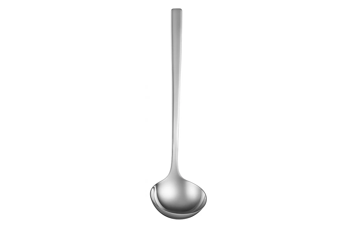 2x Suppenkellen Aus Edelstahl – 25,4 Cm Lang, 57 Ml Fassungsvermögen, Mit Haken Zum Aufhängen