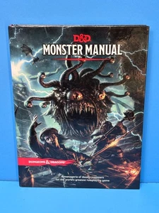 D&D 2014 Monster Manual (Dungeons & Dragons Core Rulebook) - Foto 1 di 3
