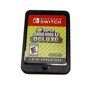 Nintendo Switch Super Mario Bros. U Deluxe Game Cartridge - Picture 1 of 1