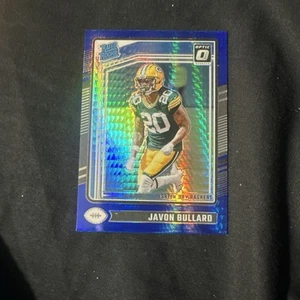 Javon Bullard 2024 Donruss Optic Rated Rookie Blue Hyper Prizm #246 Packers - Bild 1 von 2