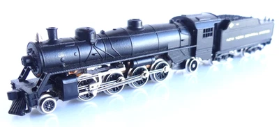 Z Marklin 8808 New York Central 2-8-2 Mikado Loco 3-pole #9405 w/tender (tested) - Image 1 of 4
