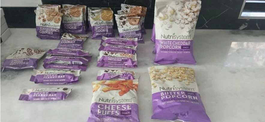 Nutrisystem Weight Loss Sweet Salty Snack Bundle 51 pcs - Image 1 of 1