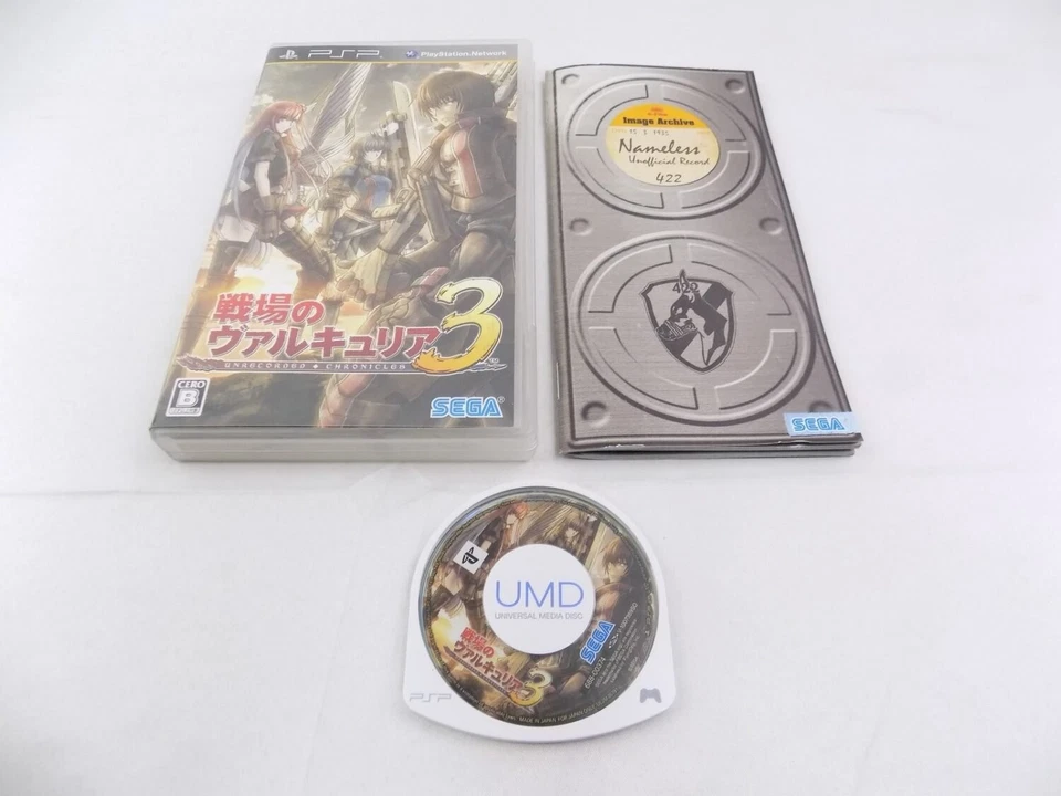 Playstation Portable PSP Valkyria Chronicles III Unrecorded Chronicles - Inc ... - Image 1 of 1