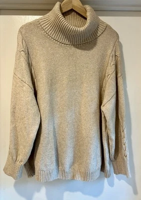 Suéter feminino St Johns Bay malha cabo tamanho 3XL robusto pescador Grandmacore - Imagem 1 de 4