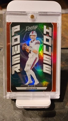 2024 Panini Prestige - PowerHouse Josh Allen #PH-JAN Xtra Points Red /399 - Image 1 of 2