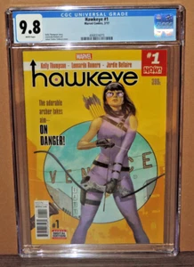 Hawkeye #1 CGC 9.8 - 1st Kate Bishop Solo Series Marvel 2017 - Picture 1 of 8
