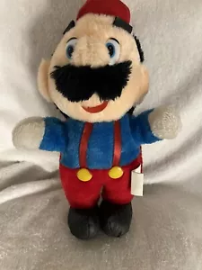 Vintage 1988 Super Mario Bros Acme 12" Mario Plush Retro Video Games Nintendo  - Picture 1 of 24