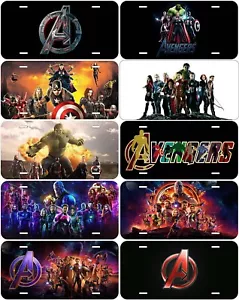 Avengers Neuheit Auto Auto Nummernschild - Bild 1 von 13