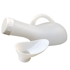 Portable Urinal Kids Unisex Womens Ladies Bottle Female Mens Boys Camping Travel - Picture 1 of 8