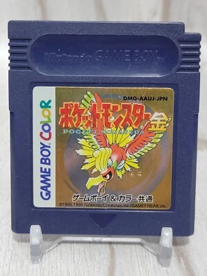 Pokemon Gold GameBoy Japanese Game Tested & Working Plays on US Systems - Image 1 of 4