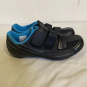 Shimano SH-RP200 Road Cycling Shoes EUR 40 Womens Size 7.8 Black Hook Loop - Picture 1 of 10