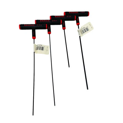4 Pcs Eklind Tool 7/64 in Powert T Handle Hex Tkey Allen Wrench, Made in USA - Image 1 of 4