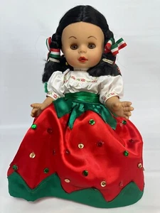 Mexikanische Puppe mit Schlafaugen Muńecas Eny Trachtenkleid - Bild 1 von 10