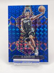 2023-24 Panini Mosaic #163 De'Aaron Fox /199 Blue Mosaic - Picture 1 of 2