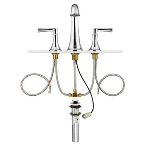 American Standard 7722801.002 Bathroom Sink Faucet w Drain Assembly, Chrome - Picture 1 of 5