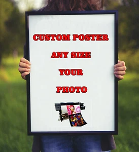 Custom Poster Print Photo Image With Silk Canvas Painting Wall Prints Decor - Picture 1 of 7