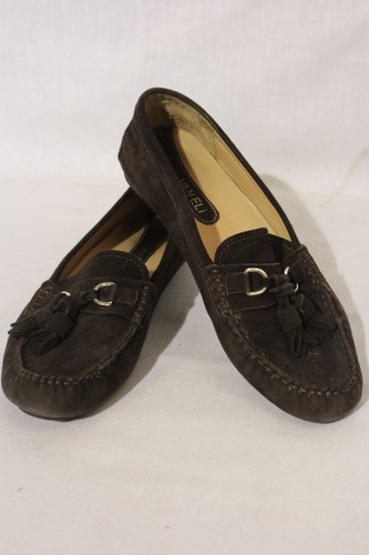 VANS Mocassini VAN ELI marroni con decorazioni tono argento e nappe donna taglia 11B B26
