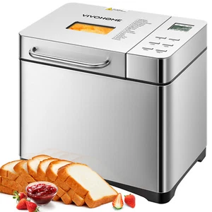 Máquina automática de masa compacta antiadherente para hacer pan 19 en 1 2,2 lb 3 colores de corteza - Imagen 1 de 7