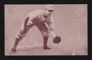 1974 EXHIBIT REPRINT Pee Wee Reese DODGERS UNSIGNED  5-1/2 x 3-3/8 PHOTO CARD #1 - Picture 1 of 1