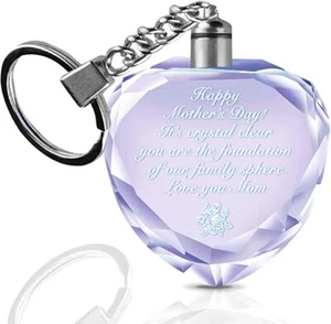 Happy Mothers Day Gifts from Daughter or Son – Unique REAL 3D Illuminating Clear - Picture 1 of 6