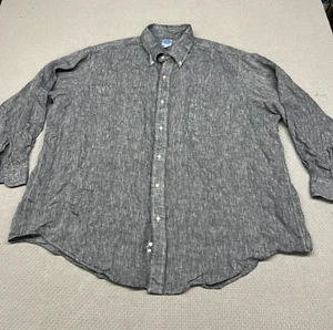 Mercer & Sons Shirt Mens 19 - 34 Blue Cotton Button Down Relaxed Casual - Picture 1 of 6