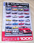 Complete 50 Years of Ford Mustang Evolution Cars 1000 Pieces Puzzle Sport Fun Pc