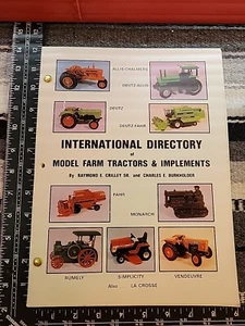 International Directory Of Model Farm Tractors And Implements - Picture 1 of 6
