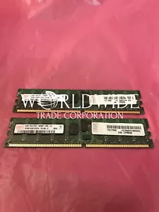 IBM 4532 4GB (2x 2048MB) 77P8030 667MHz DDR2 1Gb RDIMMs for 8203-E4A,8204-E8A - Picture 1 of 3