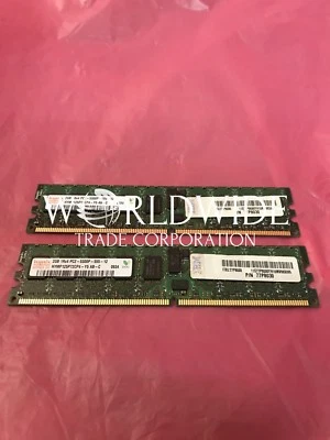 IBM 4532 4GB (2x 2048MB) 77P8030 667MHz DDR2 1Gb RDIMMs for 8203-E4A,8204-E8A - Image 1 of 3