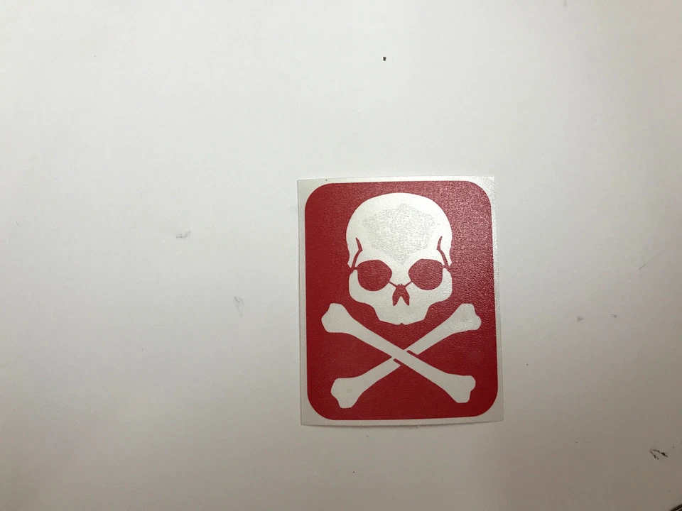 Skull and Crossbones Glitter Tattoo Stencil Pack - Image 1 of 1