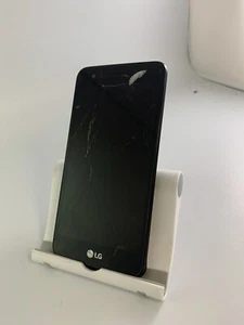 LG K4 2017 Czarny Odblokowany 8GB 5.0" Android Smartphone Pęknięty Niekompletny - Zdjęcie 1 z 12