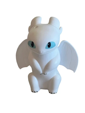 RARE How To Train Your Dragon Light Fury Drink Bottle 2019. HTF Cover