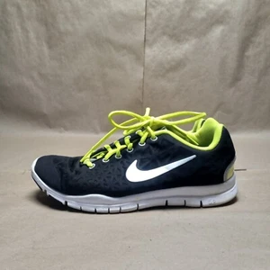 Nike Free TR Fit 3 Womens Size 8 Black Silver Neon Green Running Training Shoes - Picture 1 of 5