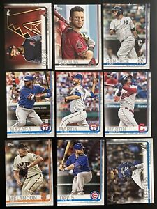 2019 TOPPS Baseball Cards.  Card # 351-700.  You Pick to Complete Your Set.