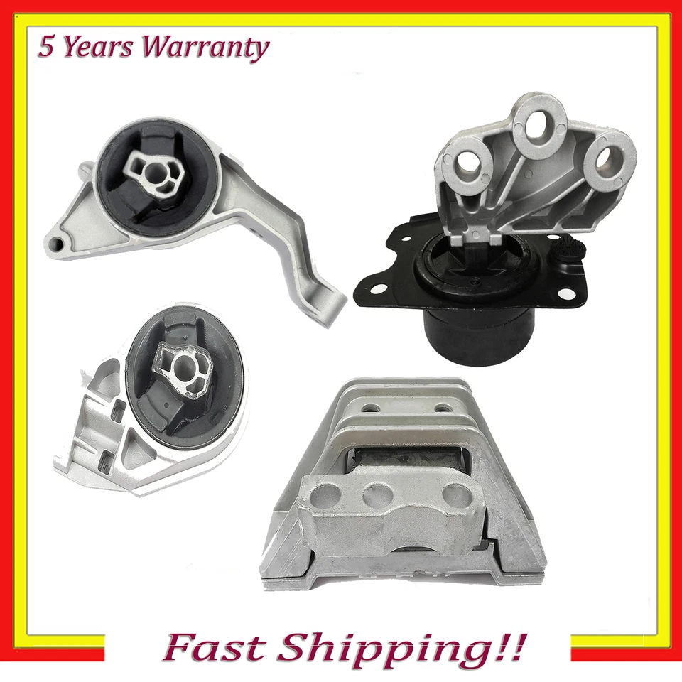 Engine Motor & Trans Mount For Auto Chevy Cobalt HHR Saturn Ion Pontiac G5 4PCS - Image 1 of 4