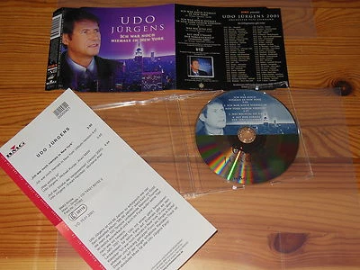 UDO JÜRGENS - ICH WAR NOCH NIEMALS IN NEW YORK / 4 TRACK MAXI-CD &  INFO-BLATT - Bild 1 von 2
