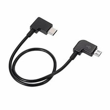 System-S 61986264 USB Kabel 3.1 Typ C auf Micro rechts Winkel 30cm