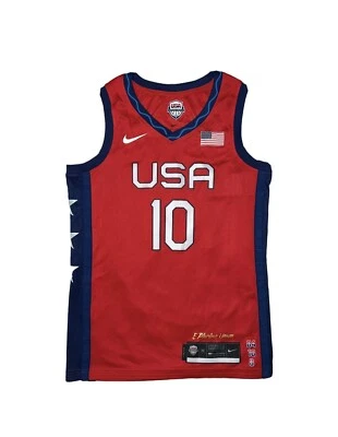 Camiseta Nike Team USA Breanna Stewart Road roja azul para mujer talla mediana CZ0731-615 Foto 1 de 4