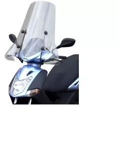 LASTRA PARABREZZA kymco agility r16 50/125/150/200 08/12 2471/A SENZA ATTACCHI - Foto 1 di 1