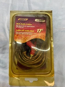 17 FT RCA Cable High Quality RCA 2-Channel Audio Cable CK-RCA17 - Picture 1 of 5