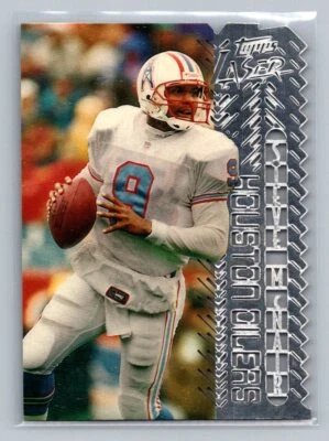 1996 Topps Laser Steve McNair #43 Houston Oilers - Image 1 of 2