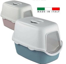 LETTIERA CHIUSA TOILETTE GATTO CM. 56 X 40 X 40 STEFANPLAST
