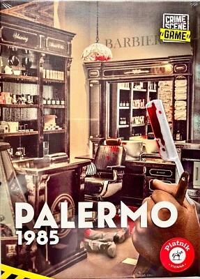 Crime Scene Palermo 1985 Piatnik Erwachsenenspiel Brettspiel Kennerspiel Krimi - Bild 1 von 4